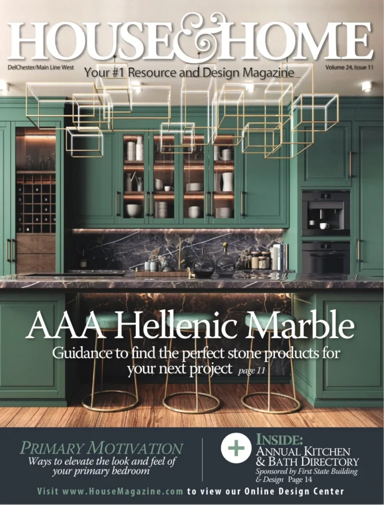 House & Home magazine cover — Delchester