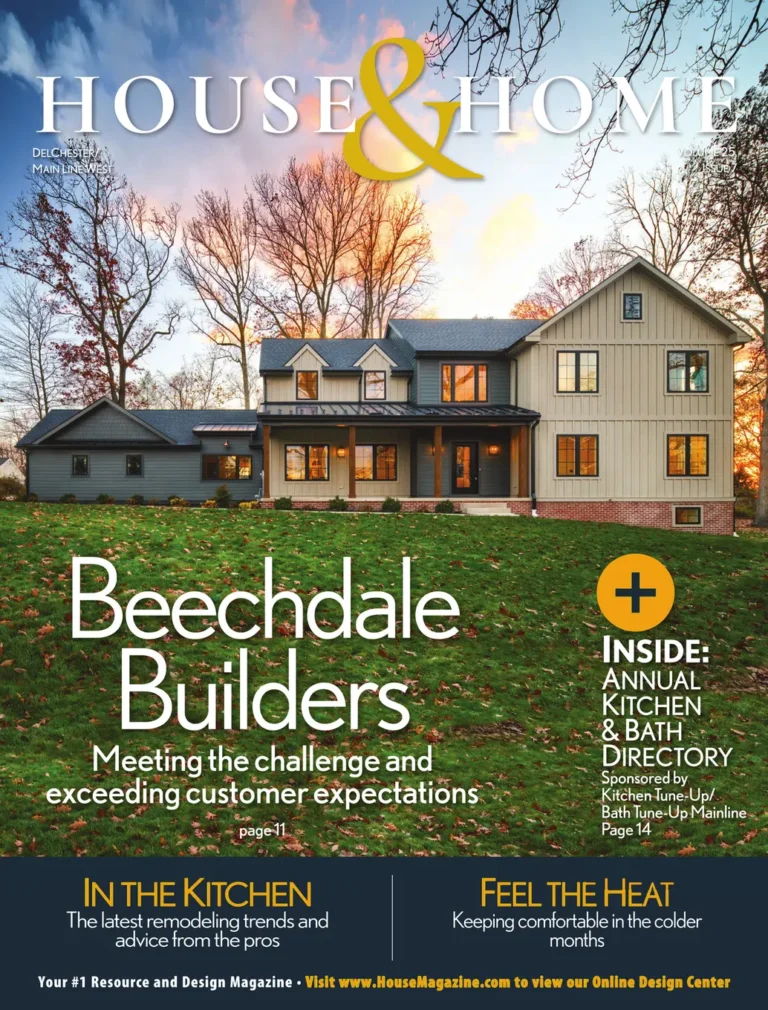 House & Home magazine cover — Delchester