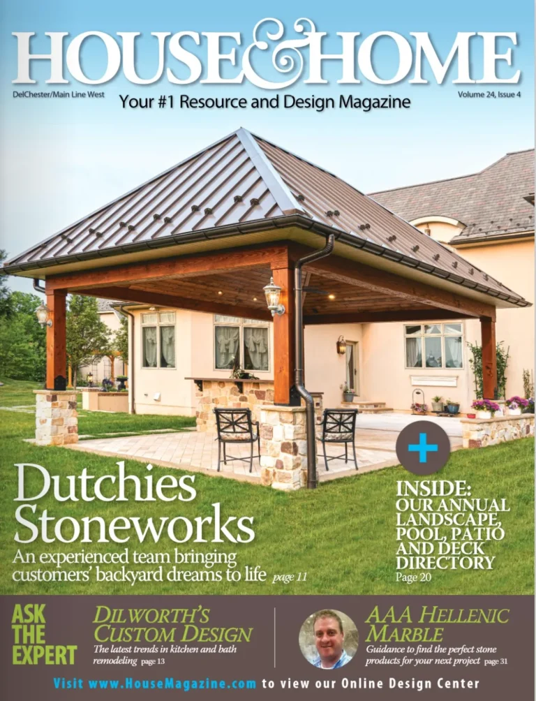House & Home magazine cover — Delchester