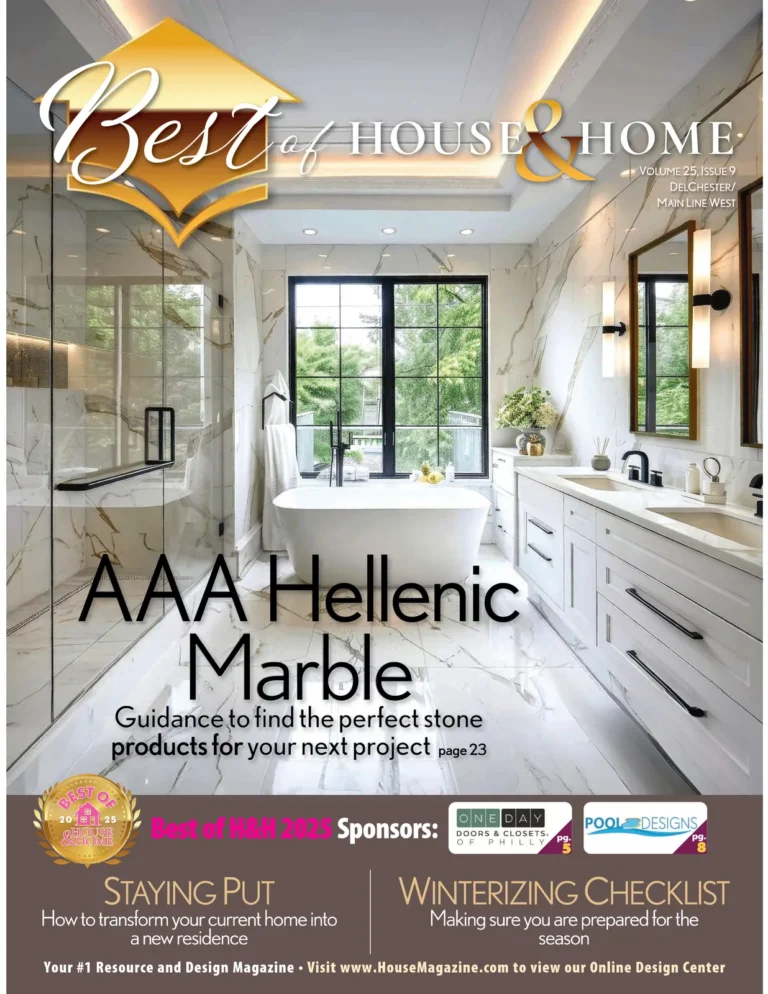 House & Home magazine cover — Delchester