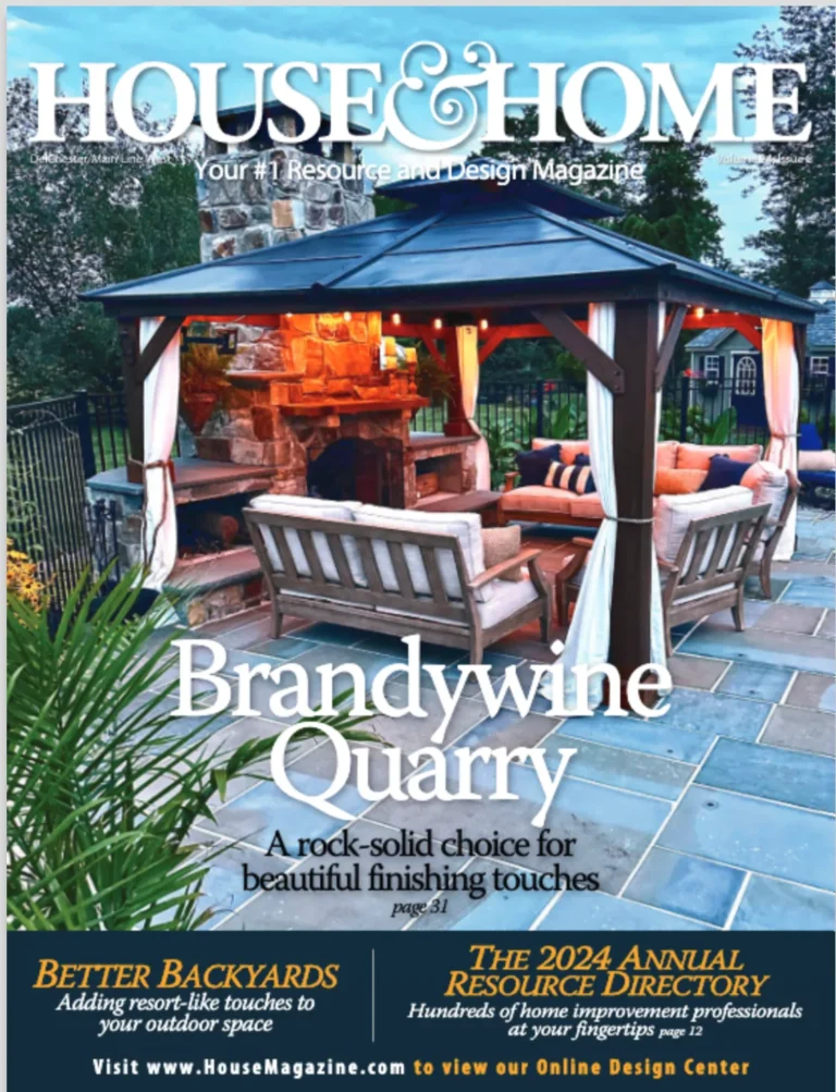 House & Home magazine cover — Delchester