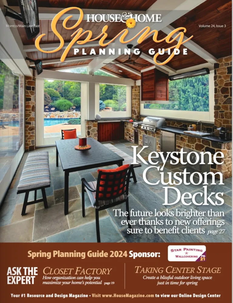 House & Home magazine cover — Montco Main Line