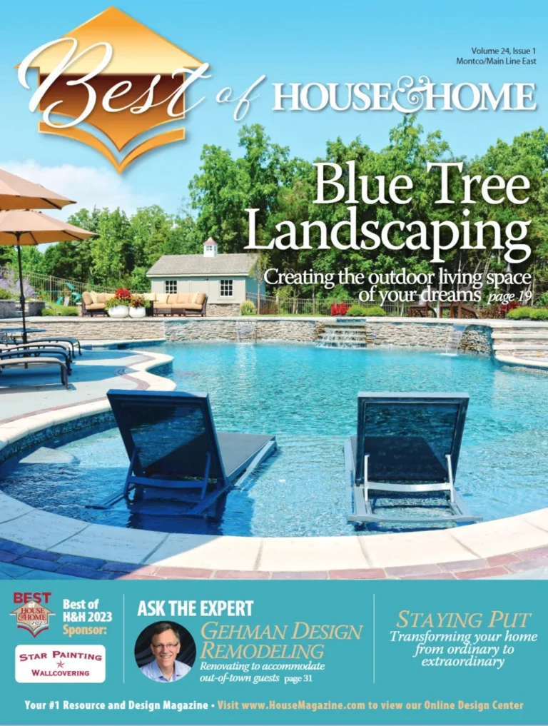 House & Home magazine cover — Montco Main Line