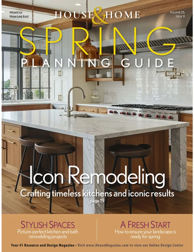 House & Home magazine cover — Montco Main Line