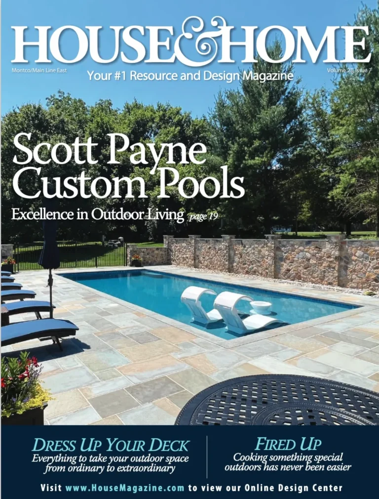 House & Home magazine cover — Montco Main Line