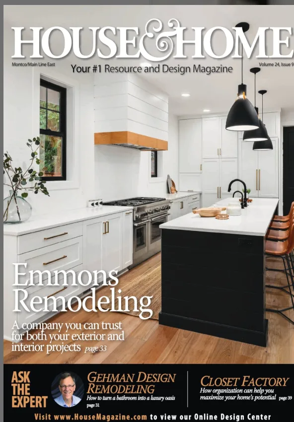House & Home magazine cover — Montco Main Line