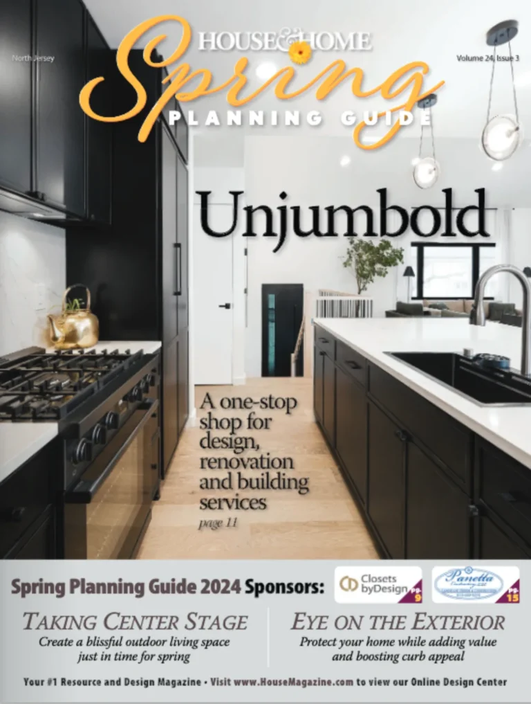 House & Home magazine cover — North Jersey