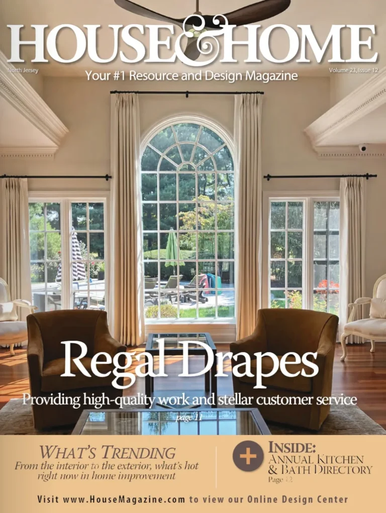 House & Home magazine cover — North Jersey