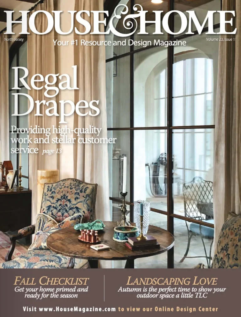 House & Home magazine cover — North Jersey