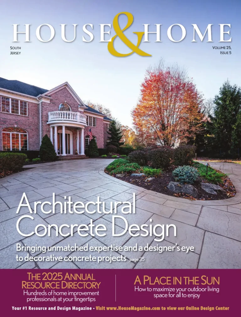 House & Home magazine cover — South Jersey