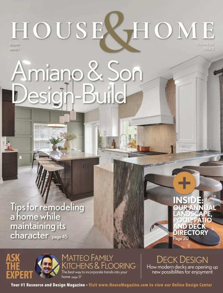 House & Home magazine cover — South Jersey