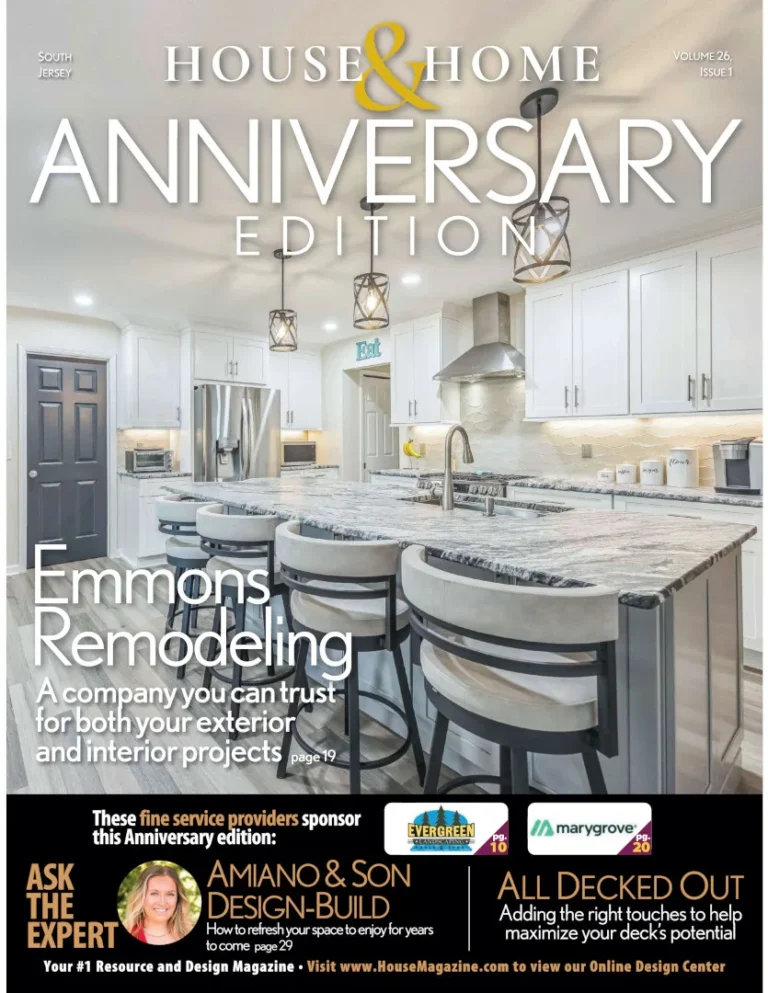 House & Home magazine cover — South Jersey