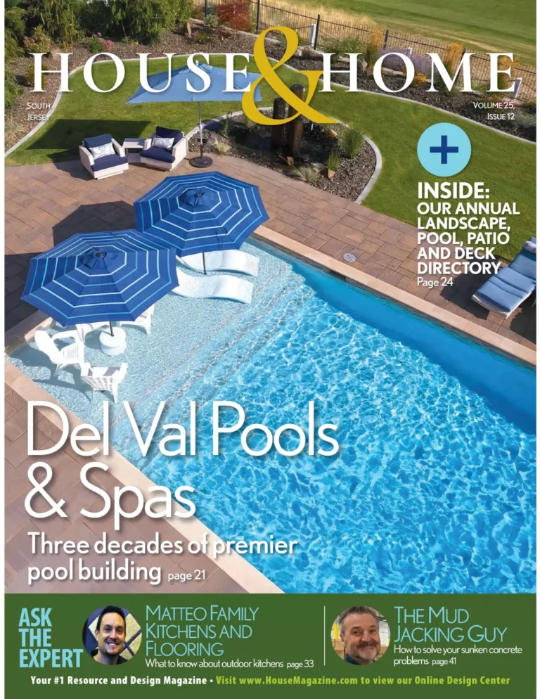 House & Home magazine cover — South Jersey