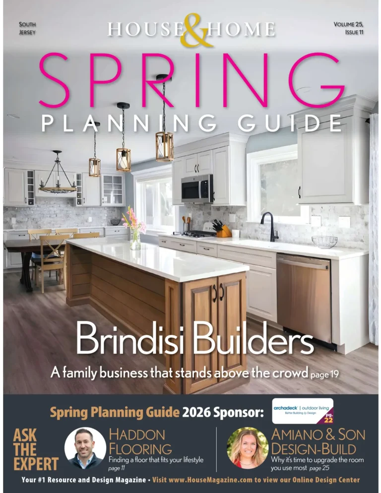 House & Home magazine cover — South Jersey