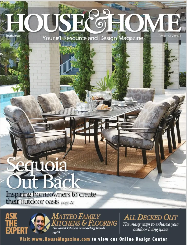 House & Home magazine cover — South Jersey