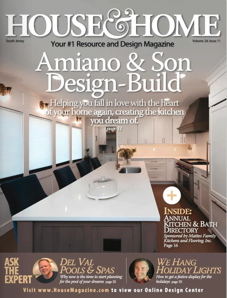 House & Home magazine cover — South Jersey