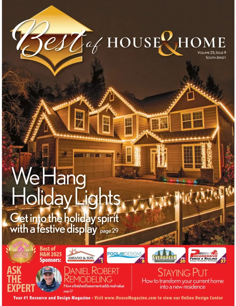 House & Home magazine cover — South Jersey